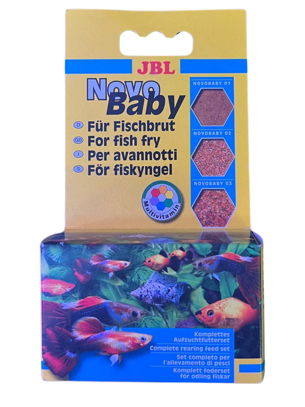 מזון לגידול דגיגים נובו בייבי-Novo Baby- ג'ייביאל / JBL