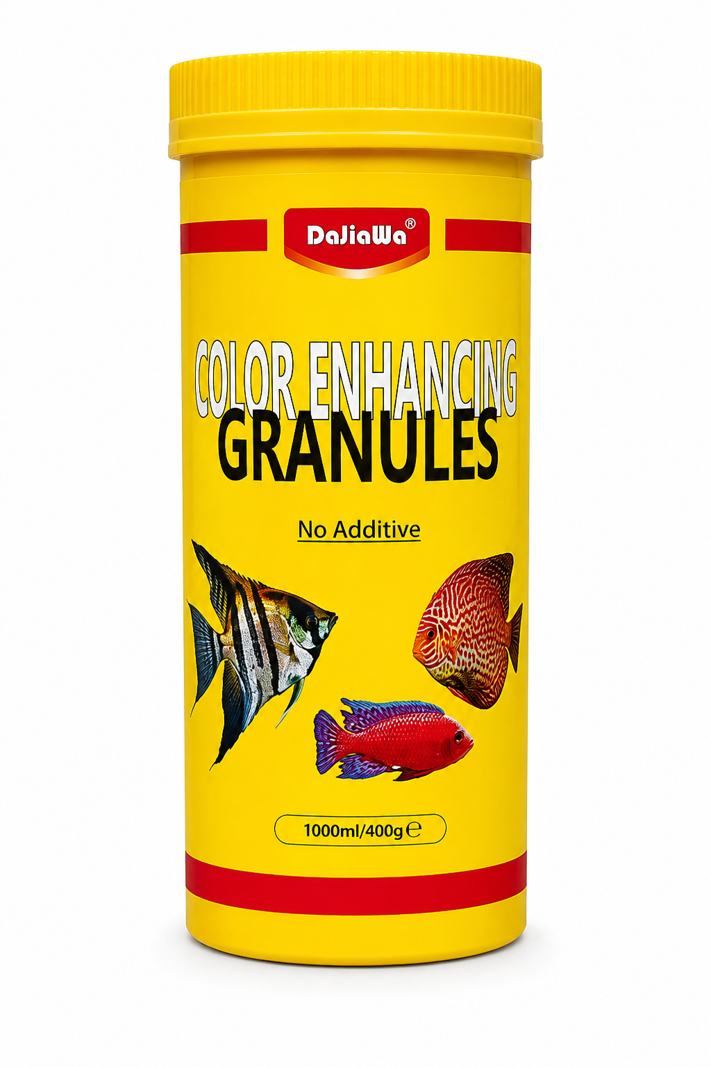 DaJiaWa Color Enhancing Granules – מזון גרגירים מחזק צבע לדגי נוי | 1000 מ"ל / 400 גרם