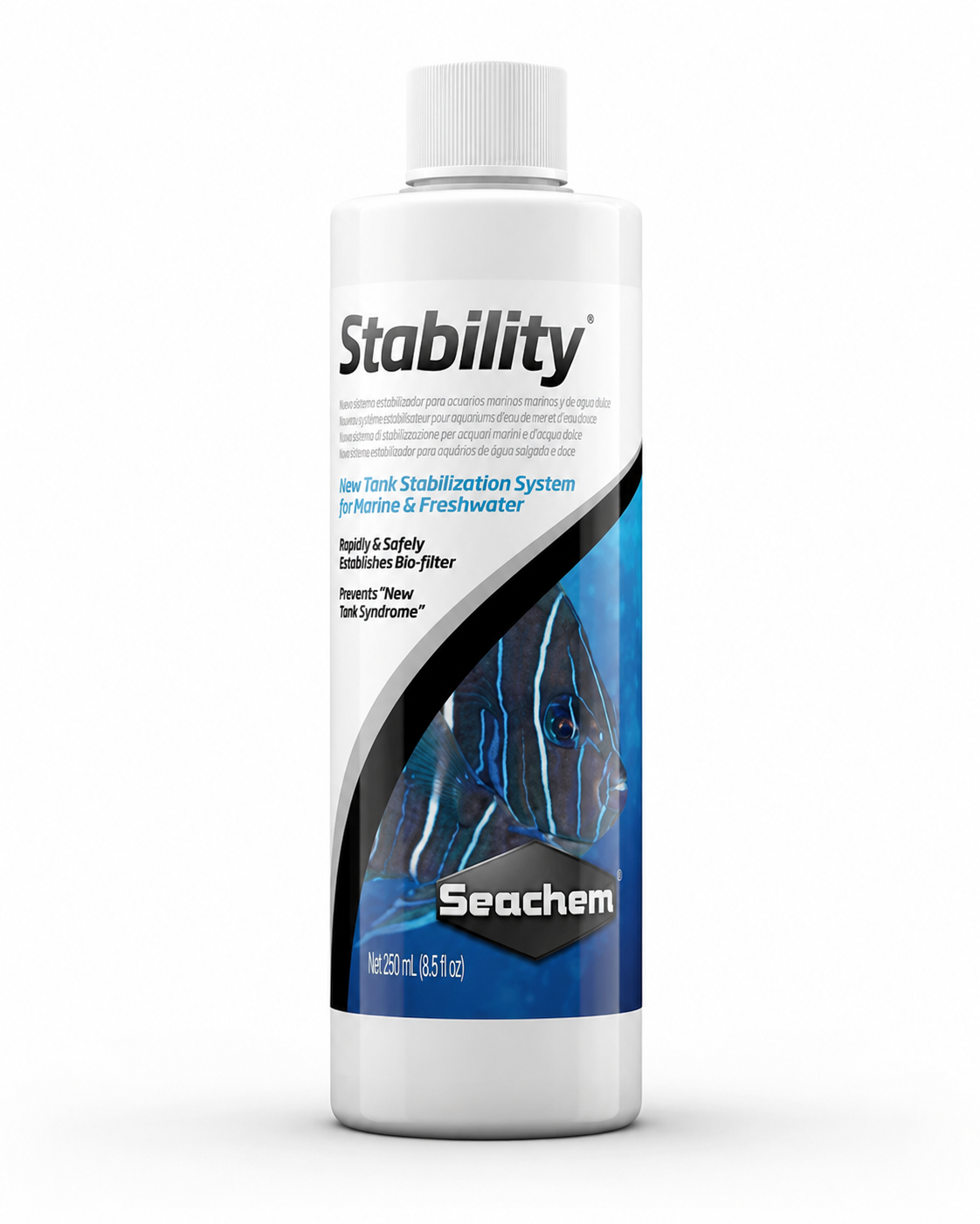 Seachem Stability – בקטריות לאקווריום להקמת וחיזוק הפילטר הביולוגי