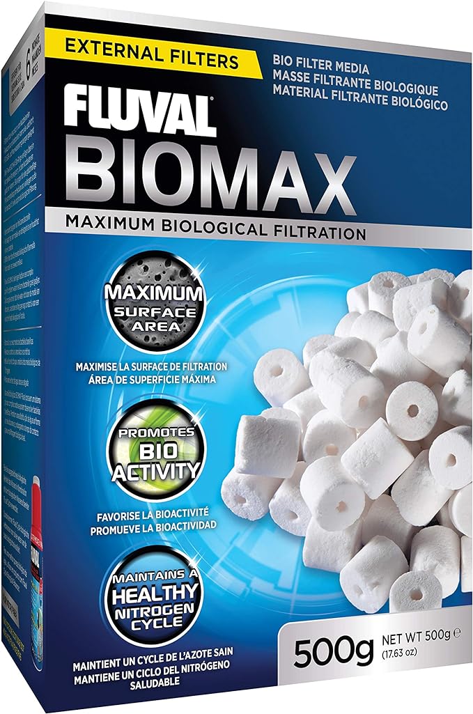 הפחתת אמוניה באקווריום Biomax - FLUVAL