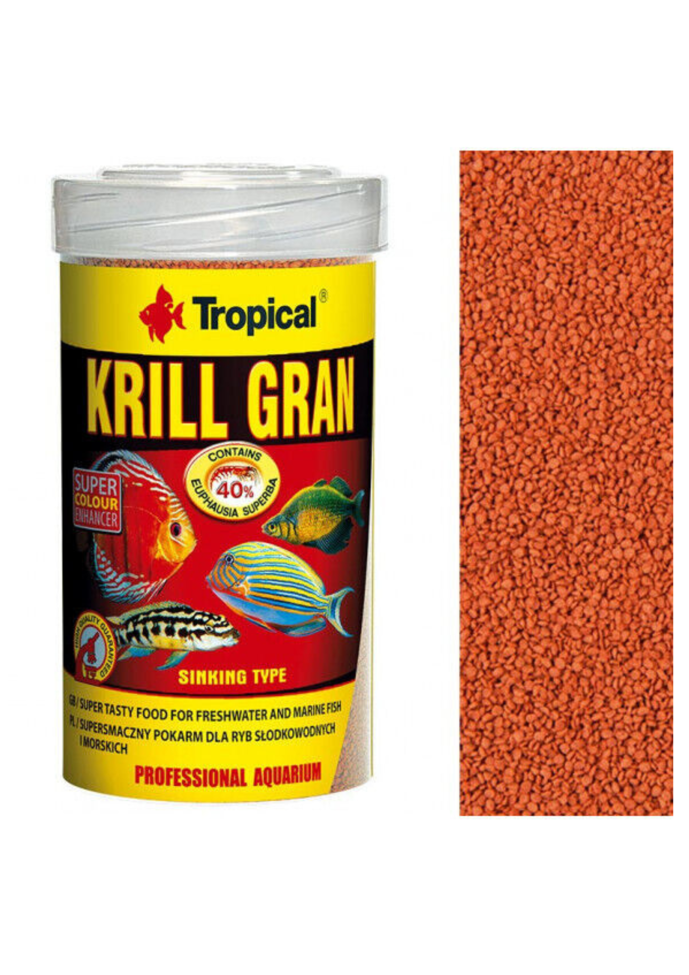 טרופיקל גרגרי קריל שוקעים-KRILL GRAN