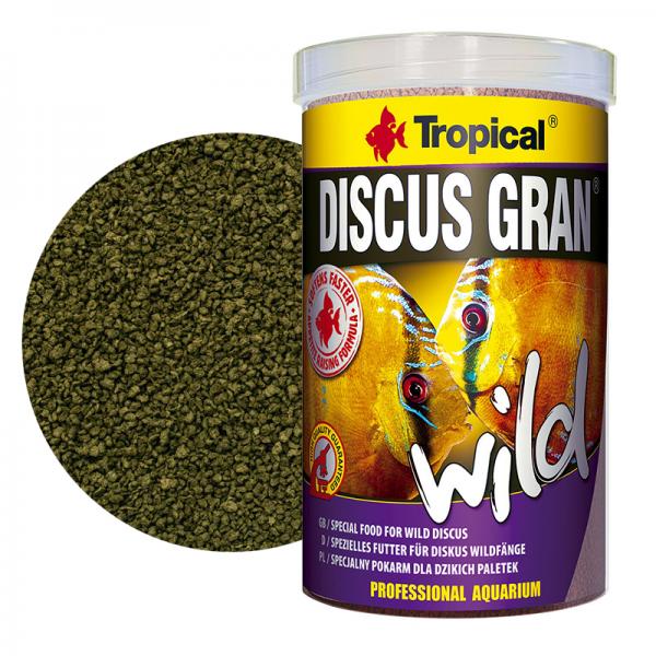 Tropical Discus Gran Wild – מזון מקצועי לדגי דיסקוס