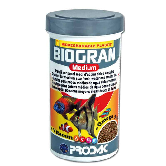 PRODAC BIOGRAN MEDIUM - מזון לציקלידים בינוניים (500 גרם)