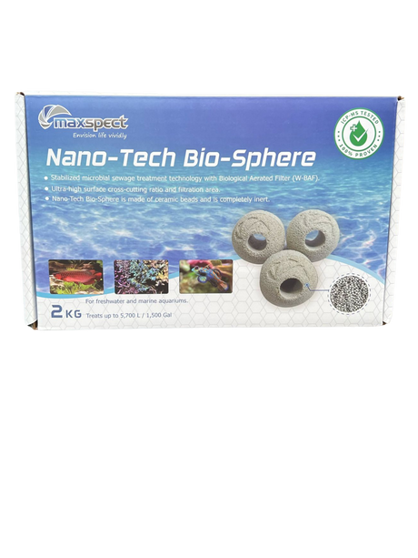 מדיית סינון ביולוגית קומפקטית-Nano-Tech BioSpheres