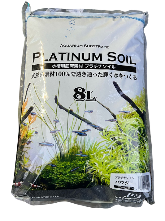 אדמת אפר שחור טבעי-PLATNIUM AQUASOIL
