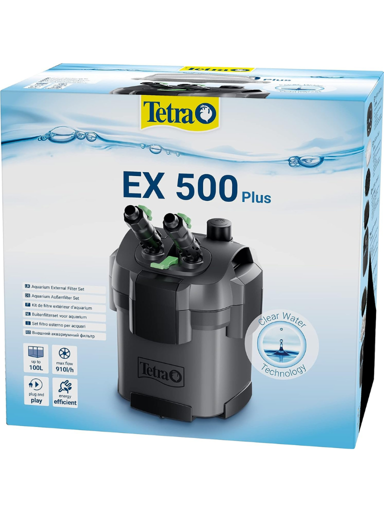 טטרה מסנן אקווריום חזק עד 100 ליטר EX-500| Tetra