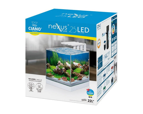 אקווריום הכל כלול 29 ס"מ ציאנו נקסוס פיור 25 - Ciano Nexus
