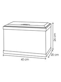 אקווריום הכל כלול 40 ס"מ לבן/שחור ציאנו אקווה 20- Ciano Aqua