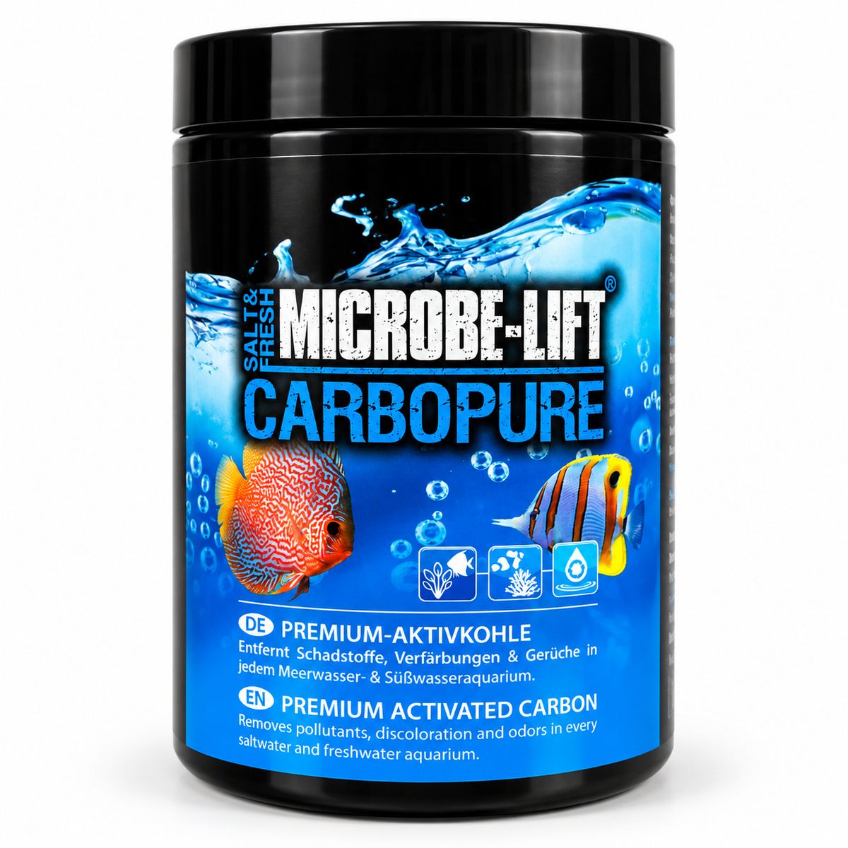 Microbe-Lift CarboPure – פחם פעיל איכותי לאקווריום