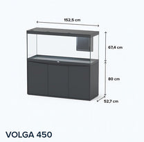 אקווריום לדגים - VOLGA 450