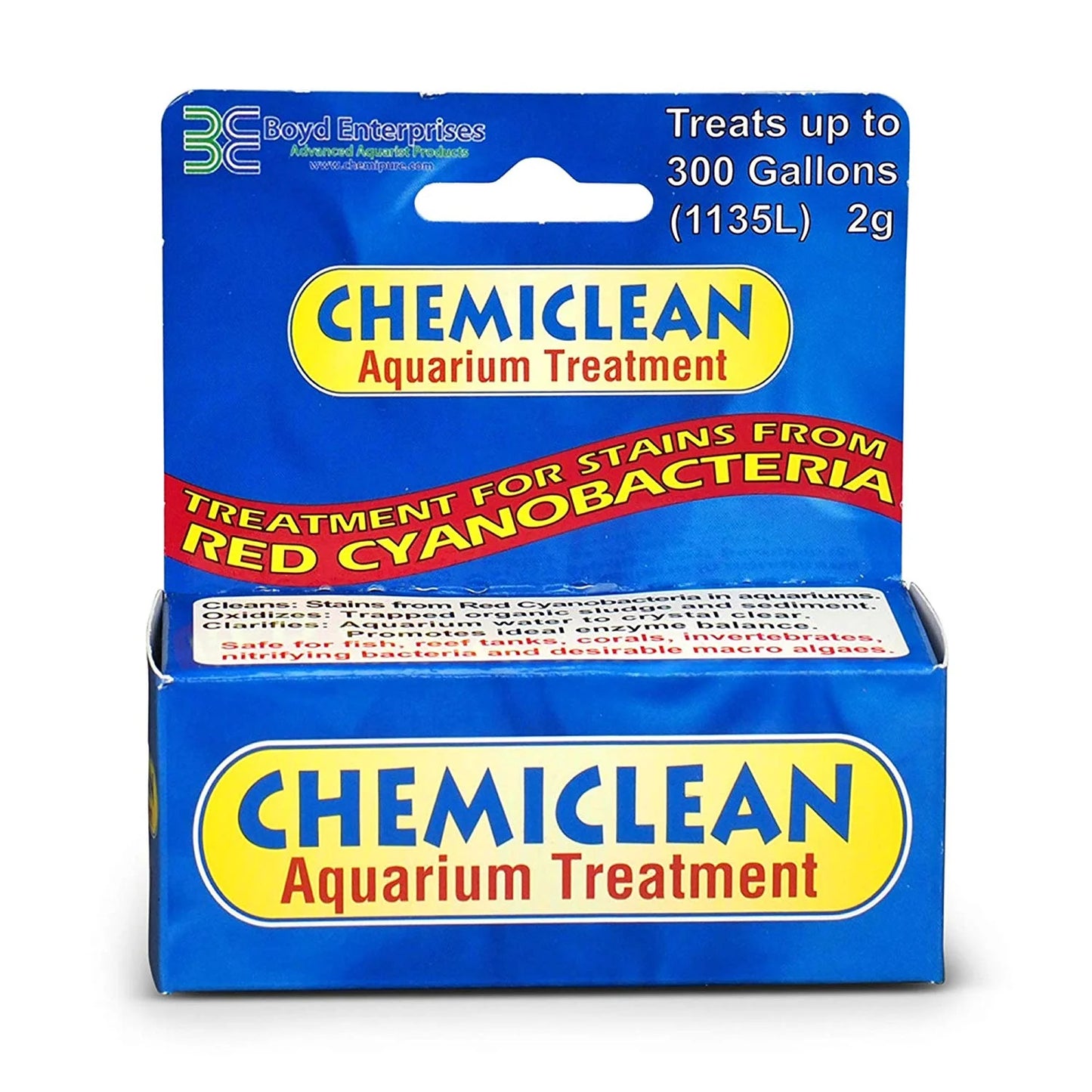 חומר נגד צמיחת אצות- Boyd Chemiclean Aquarium Treatment