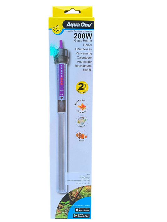 תרמוסטט 200 וואט-glass heater 200w