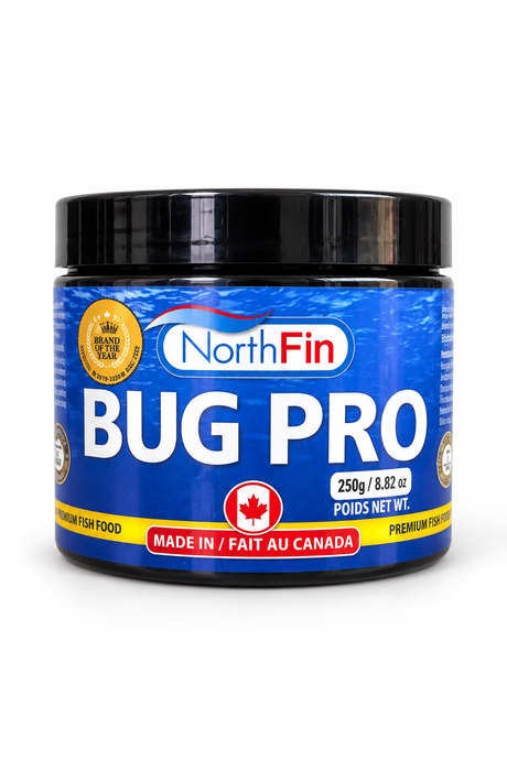 NorthFin Bug Pro – מזון פרימיום לדגי נוי על בסיס חרקים 130 גרם