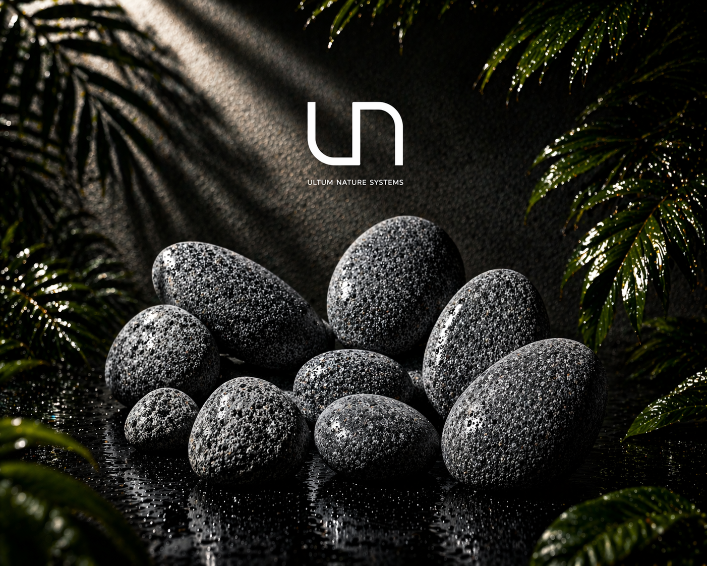 UNS Black Star Lava – סלע לבה פרימיום מעוגל לאקווריום ולסקייפ