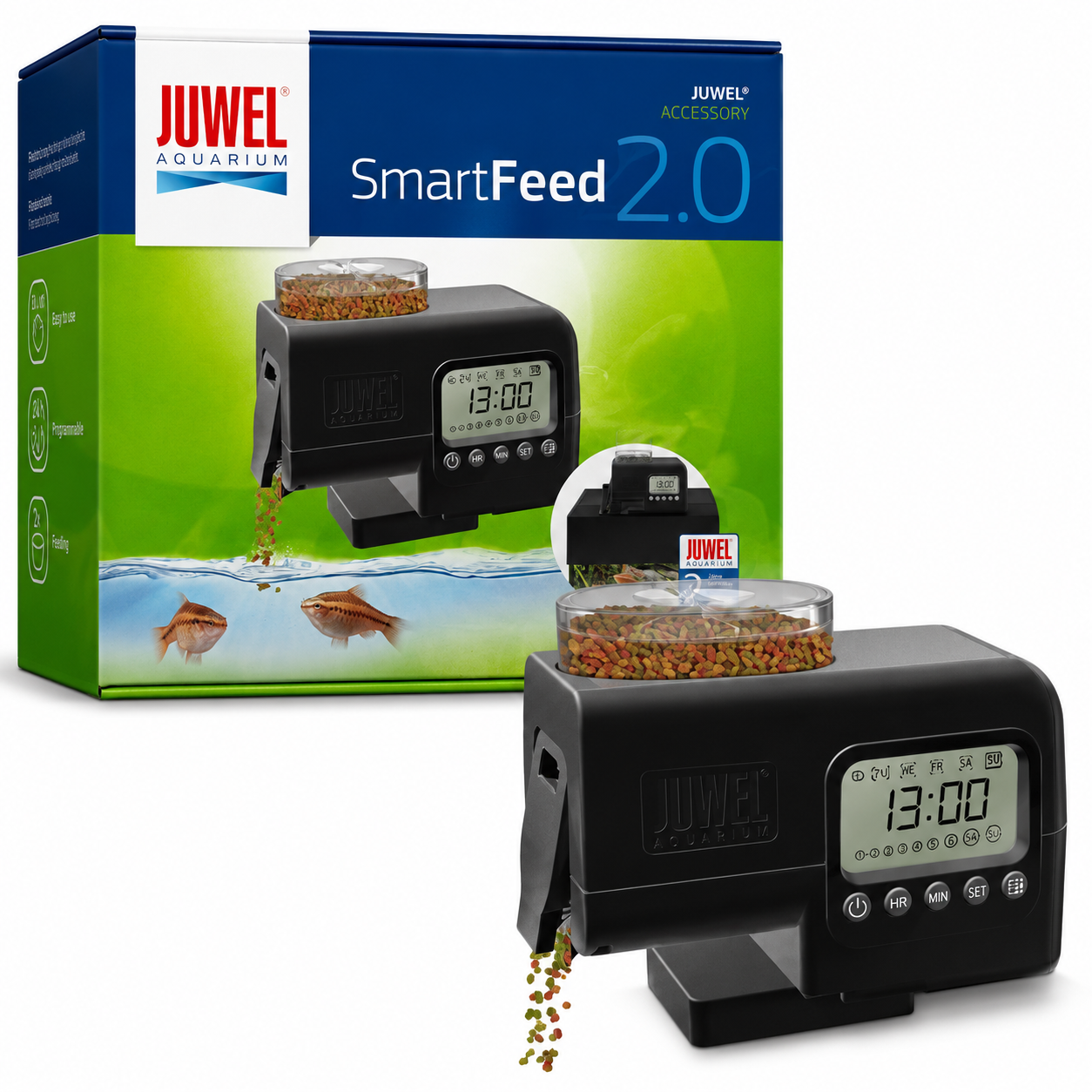 JUWEL SmartFeed 2.0 – מאכיל אוטומטי חכם לאקווריום
