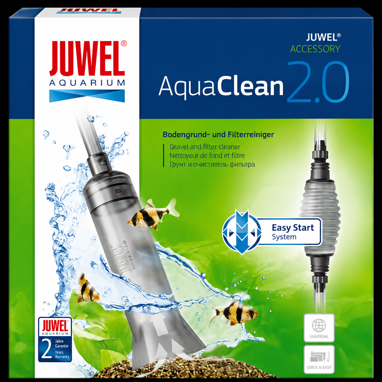 JUWEL AquaClean 2.0 – שואב רפש ומנקה מצע לאקווריום