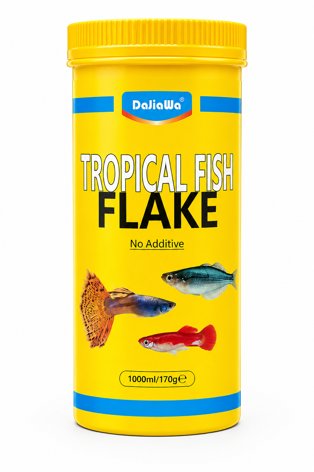 DaJiaWa Tropical Fish Flake 1000ml / 170g – מזון פתיתים איכותי לדגי נוי טרופיים