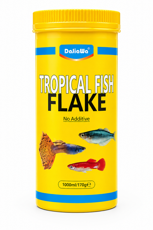 DaJiaWa Tropical Fish Flake 1000ml / 170g – מזון פתיתים איכותי לדגי נוי טרופיים