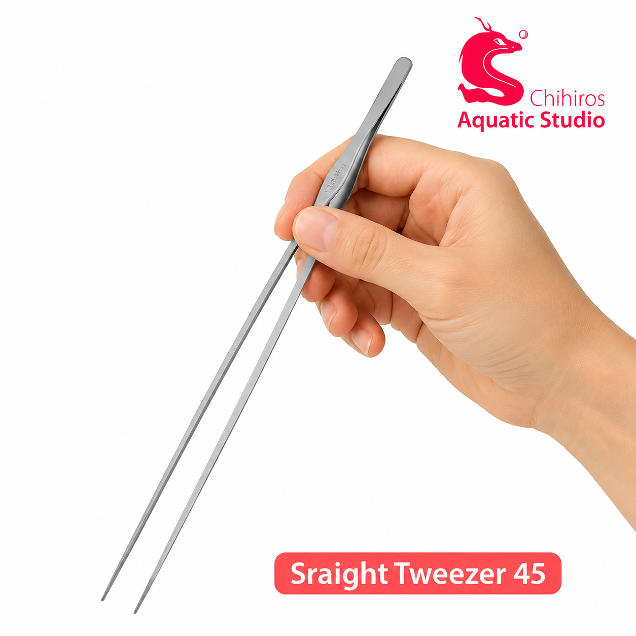 Chihiros Straight Tweezer 45 ס"מ – פינצטה מקצועית לאקווריום