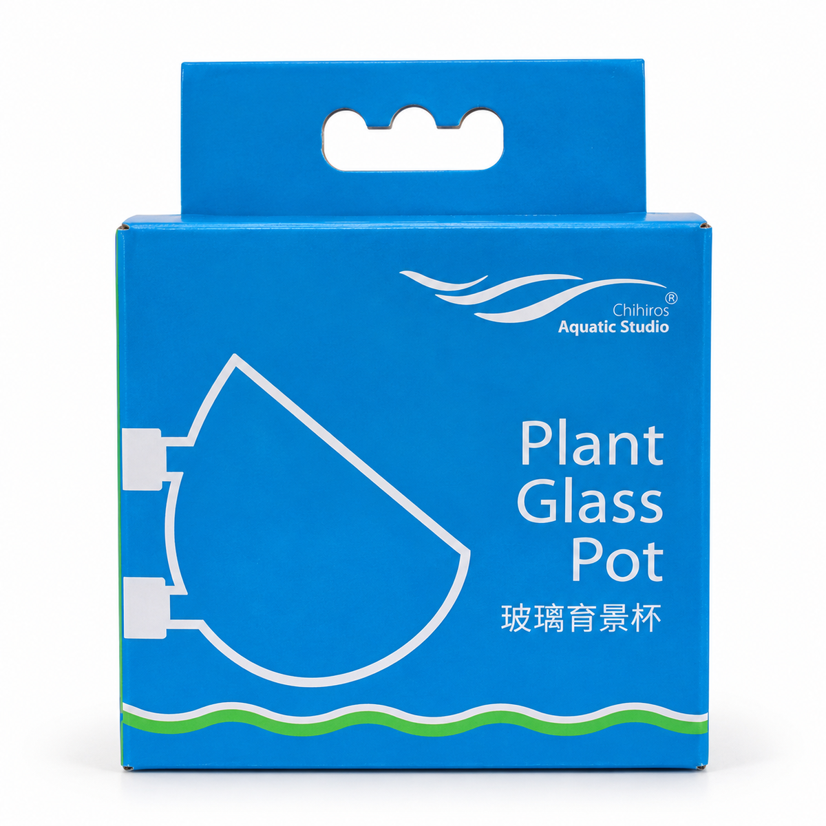 Chihiros Plant Glass Pot – כלי זכוכית לגידול צמחי אקווריום