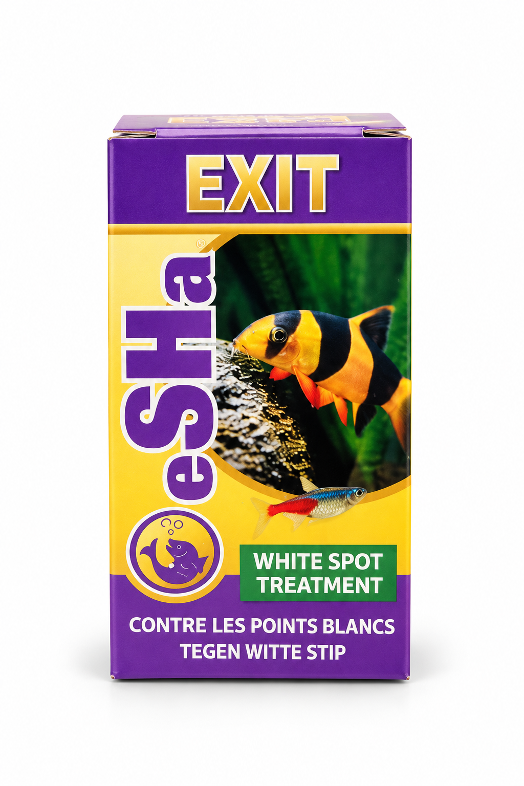 eSHa EXIT – טיפול נגד נקודות לבנות בדגי נוי