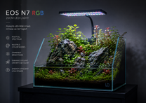EOS N7 RGB 20 ס"מ – תאורת LED RGB מקצועית לאקווריומי ננו וצמחייה