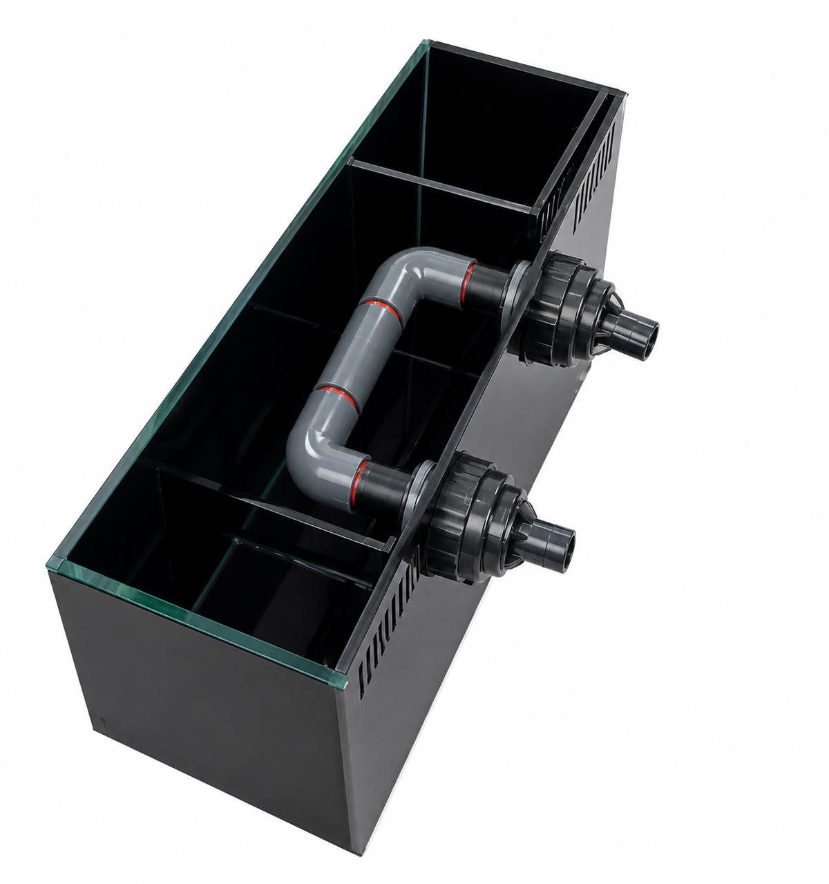 AQUACOOL Cube 40 – אקווריום קובייה Extra Clear קומפלט 40×40×40 ס״מ