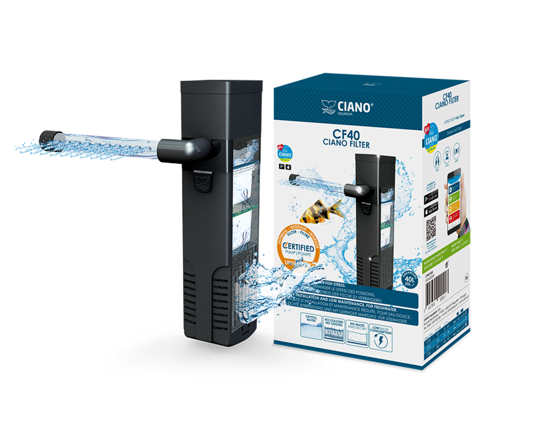 אקווריום אקווה ציאנו 30 הכל כלול 40 ס"מ - Ciano Aqua 30 All Included Freshwater Aquarium 40cm