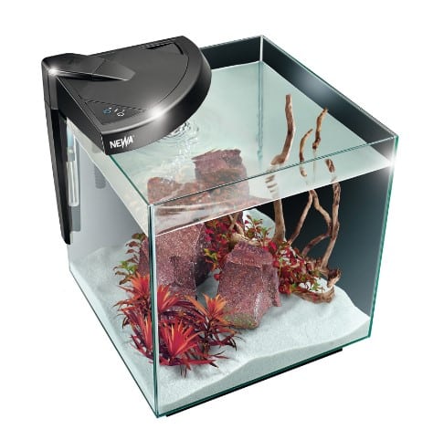 אקווריום מים מתוקים מור 50R שחור/לבן NEWA