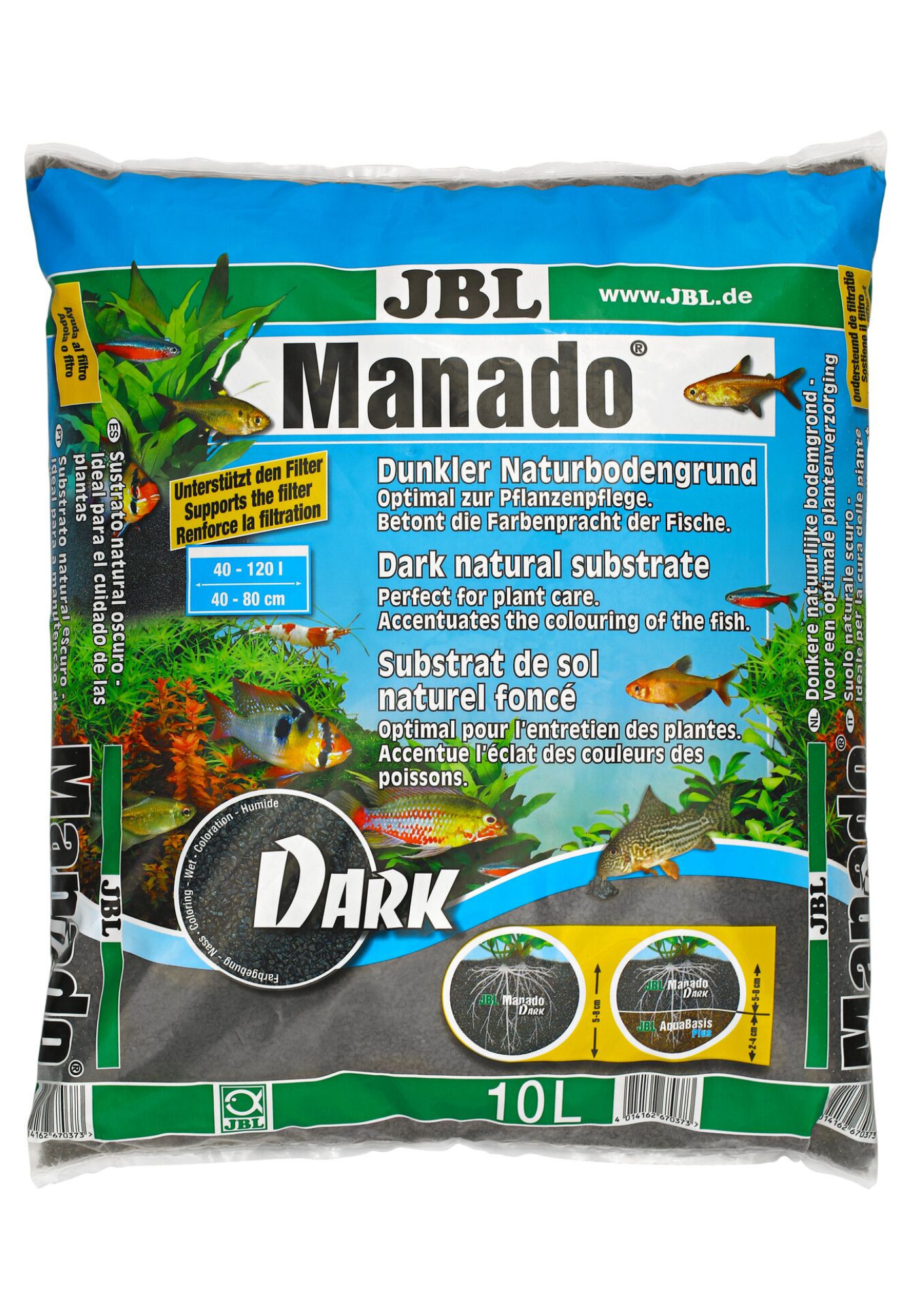 מצע לצמחי אקווריום - Manado- ג'ייביאל / JBL