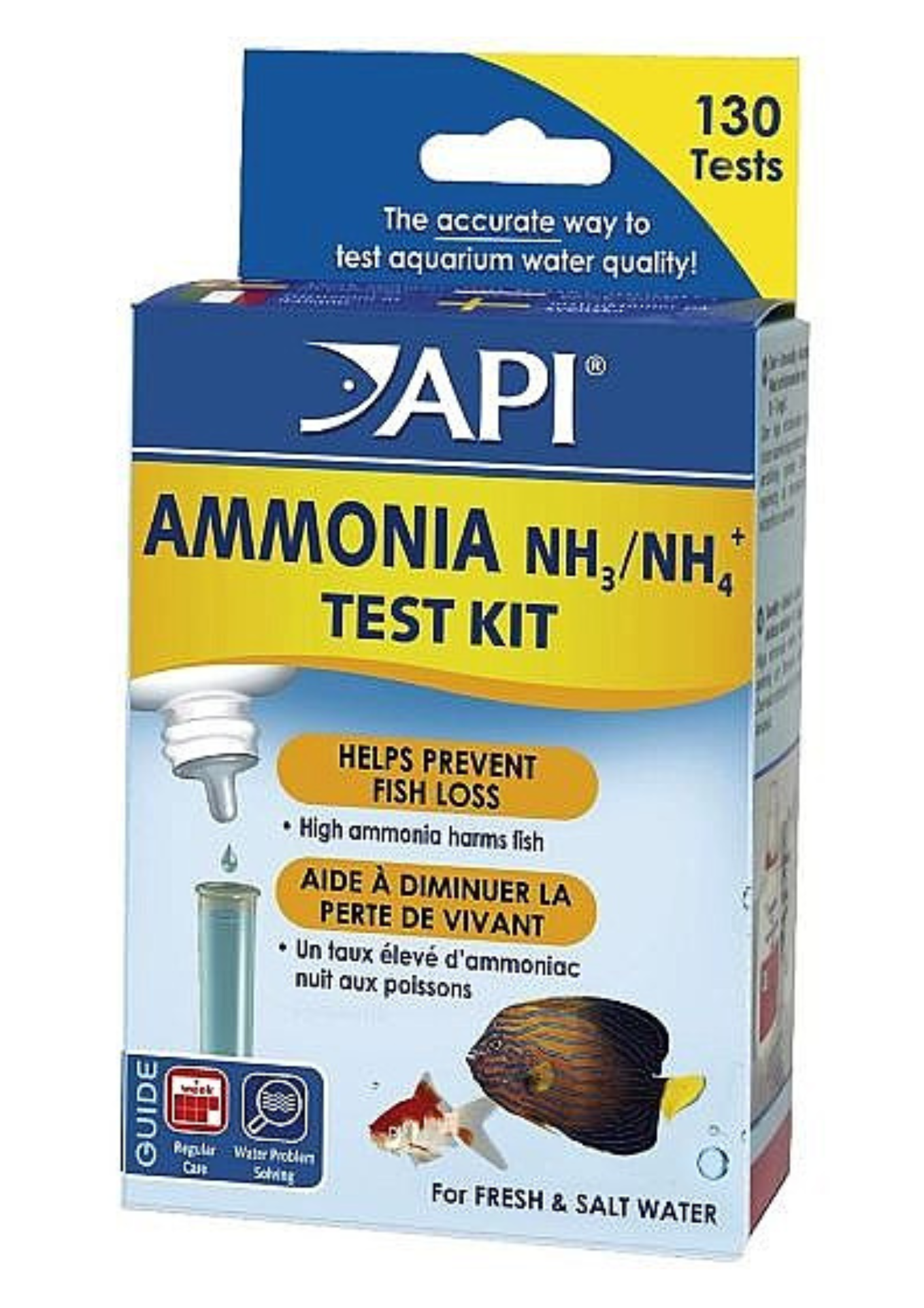ערכה לבדיקת אמוניה במים API AMMONIA