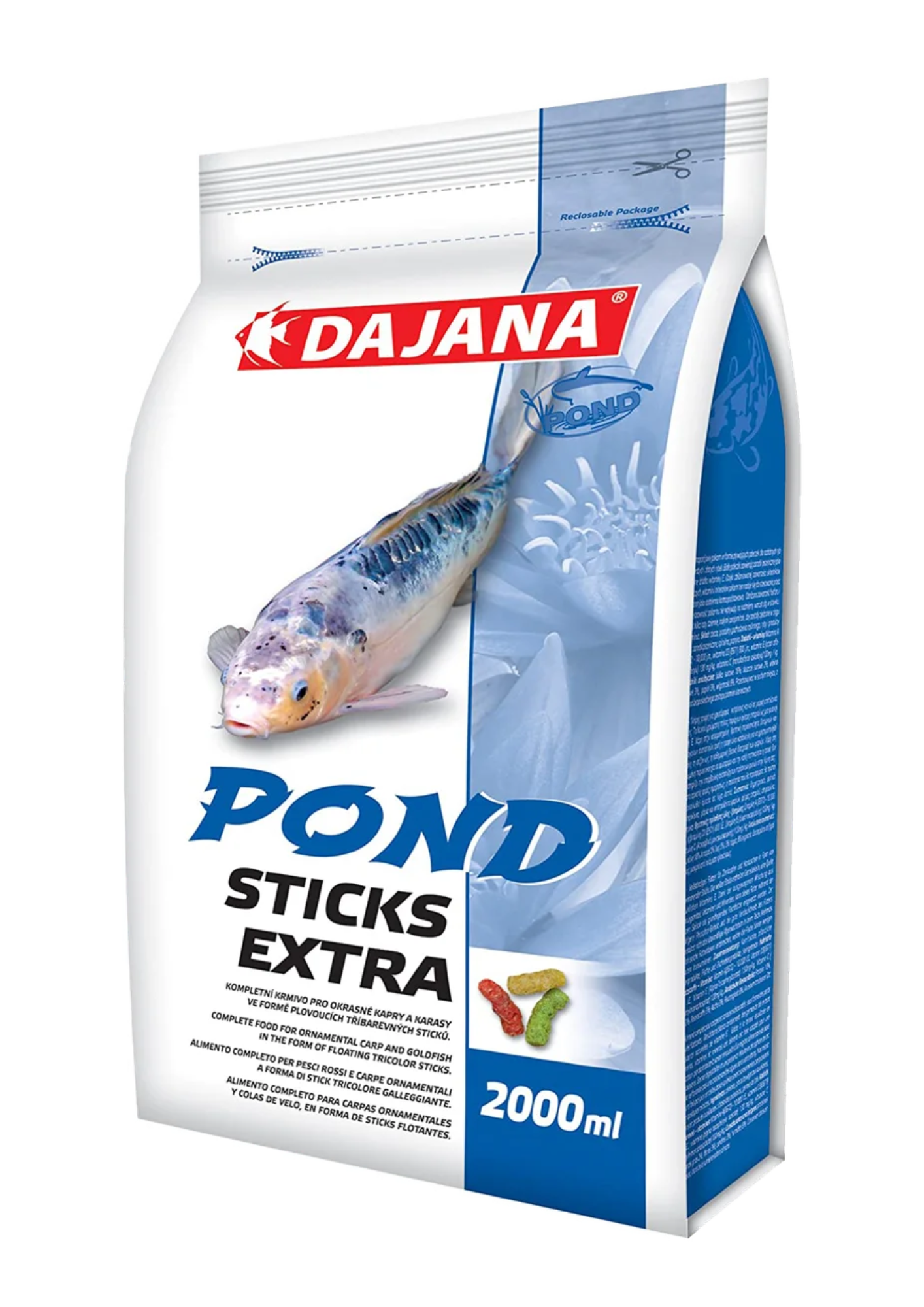 פונד סטיקס 4 ק״ג אקסטרה במבה צבעונית- DAJANA