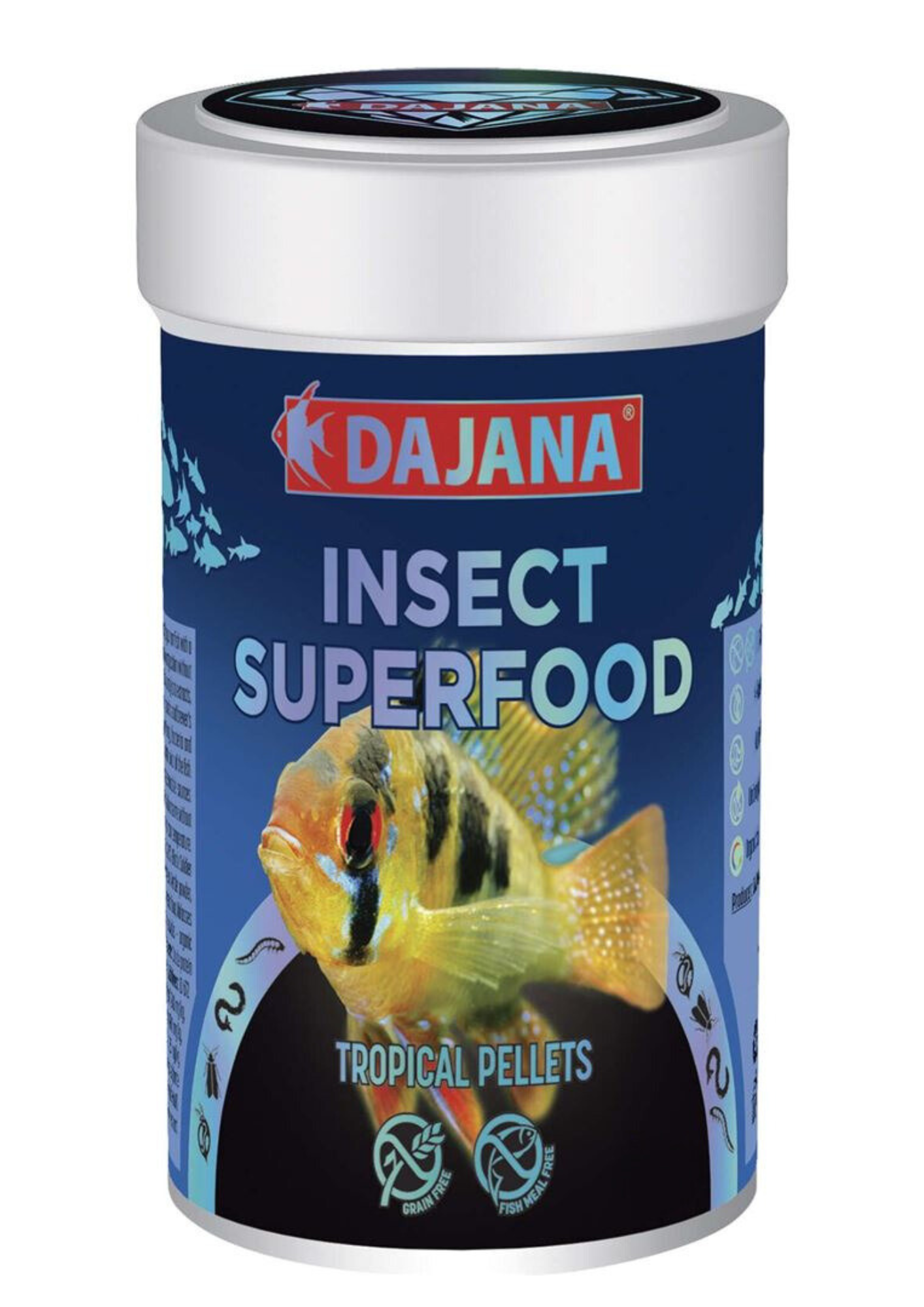 כדורים טרופיים - tropical pellets insect superfood GAFF