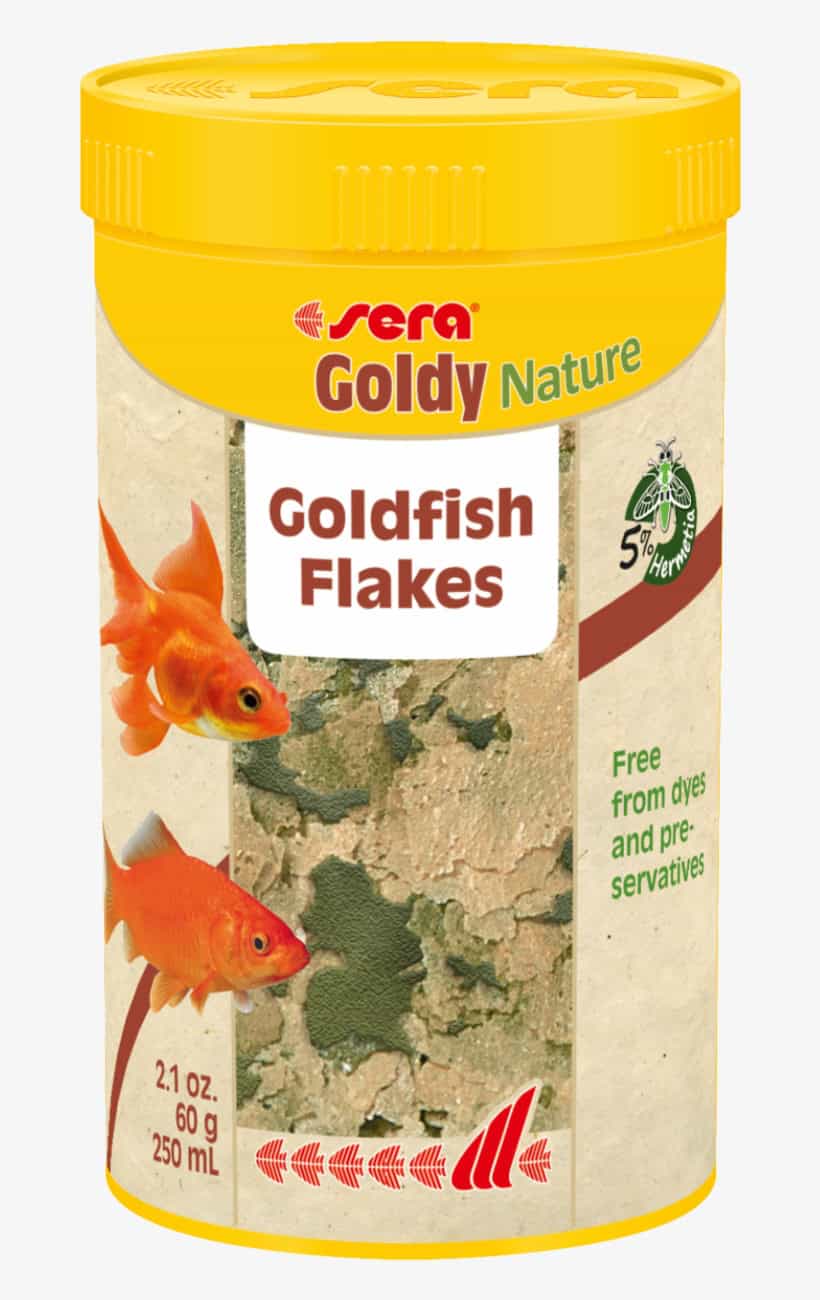 Goldy Nature Goldfish Flakes – מזון פתיתים לדגי זהב