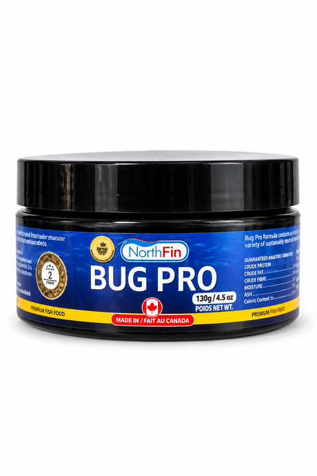 NorthFin Bug Pro – מזון פרימיום לדגי נוי על בסיס חרקים 130 גרם