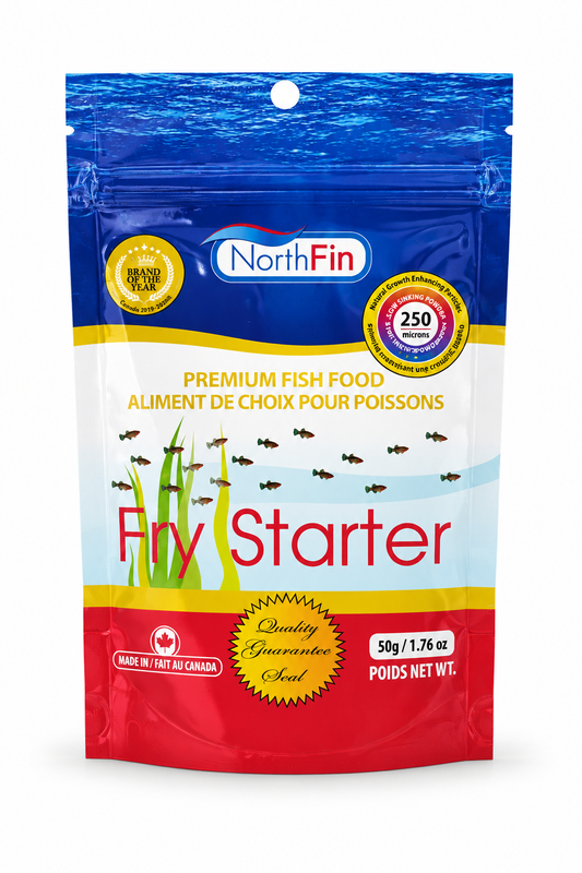 NorthFin Fry Starter – מזון אבקתי לדגיגים 50 גרם