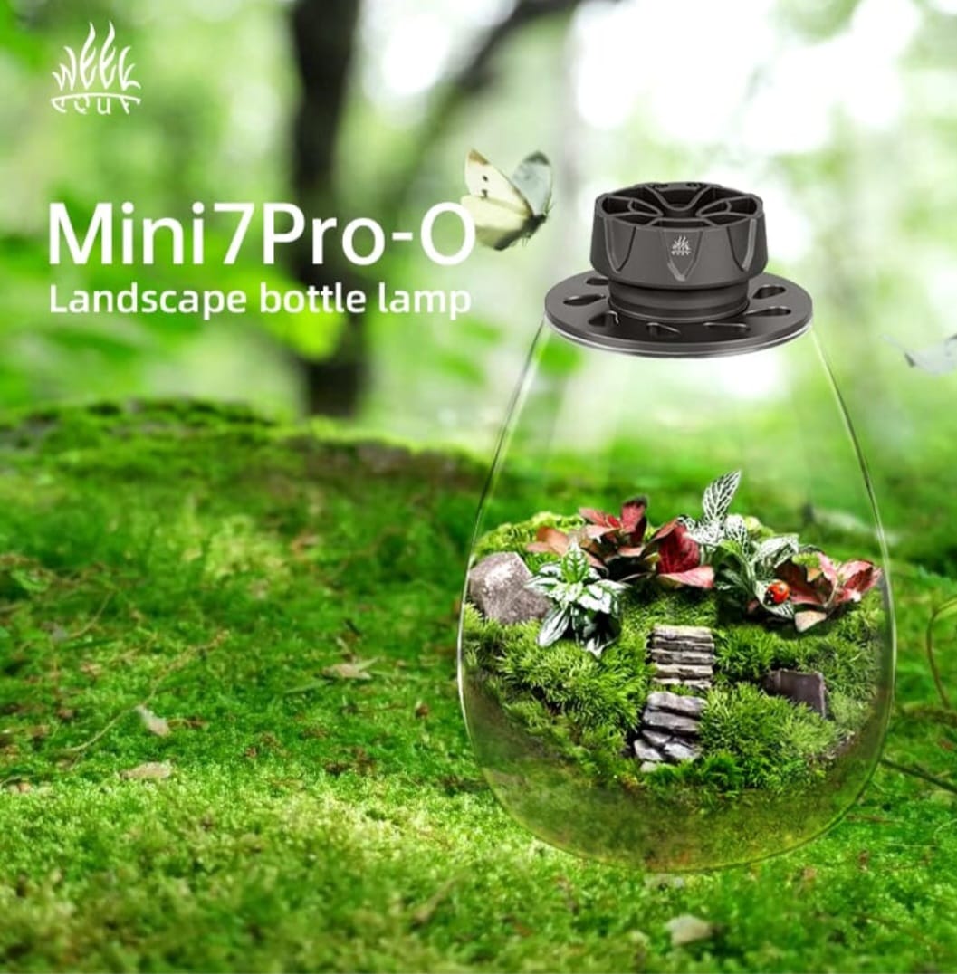 טרריום Week Aqua Mini7 Pro-O – תאורת LED חכמה לצמחי טרריום