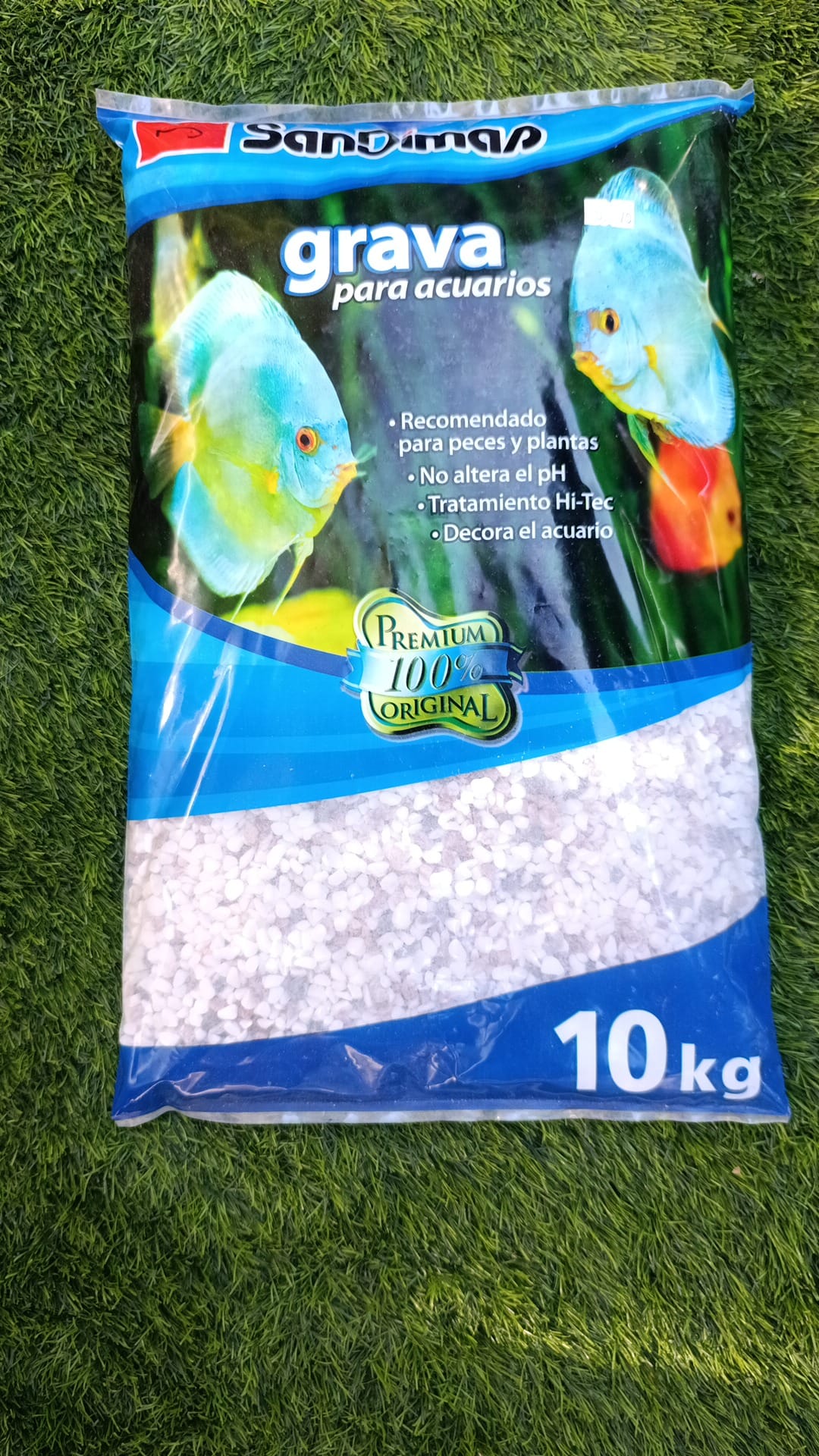 SanDimas Gravel White 10 ק"ג – חצץ בהיר לאקווריומים