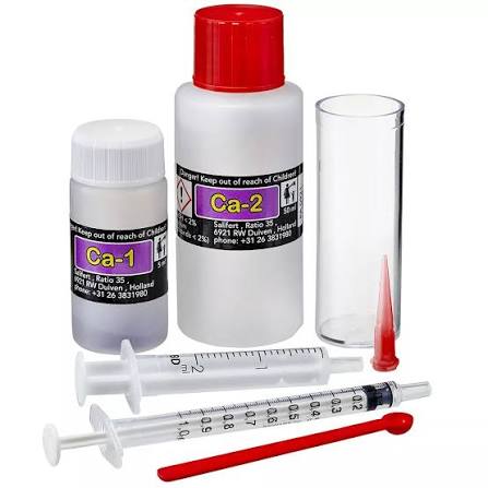 Salifert Calcium Test Kit – ערכת בדיקת סידן (Ca) לאקווריום מים מלוחים | 50–100 בדיקות