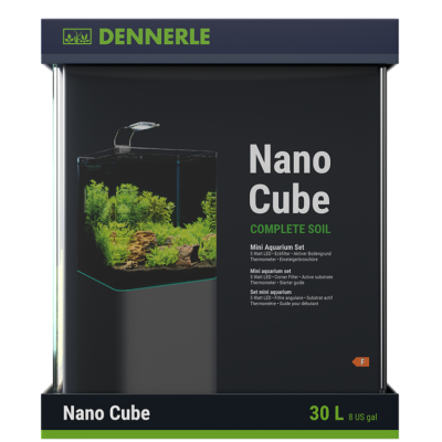 נאנו קיוב קומפליט+ 30 ליטר-לד L דנרלי NanoCube complete+30L-Style LED L DENNERLE