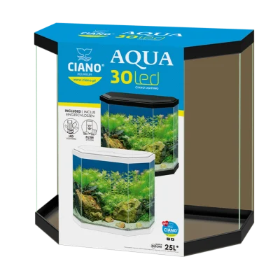 אקווריום אקווה ציאנו 30 הכל כלול 40 ס"מ - Ciano Aqua 30 All Included Freshwater Aquarium 40cm