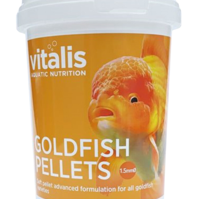 ויטליס גולדפיש פלטס Vitalis Goldfish Pellets 1.5mm