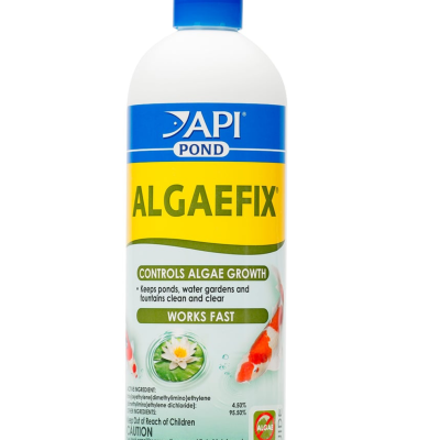 תכשיר נגד ירוקת ואצות חוטיות לבריכות נוי Api Pond Algae Fix